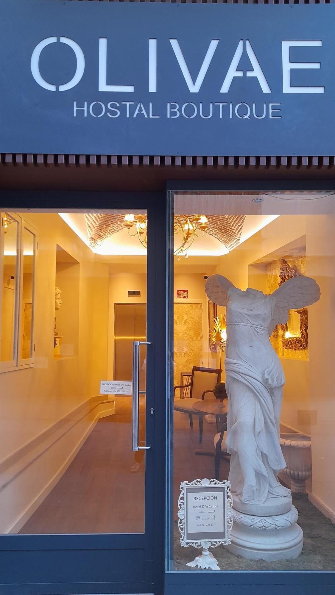 Olivae Hostal Boutique Caceres Ngoại thất bức ảnh